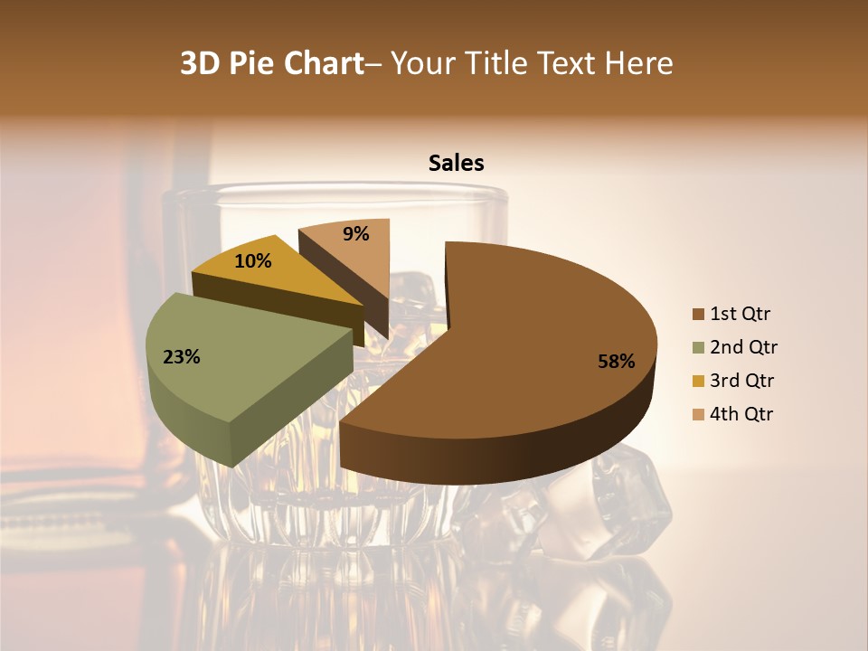 Liquid Whisky Scotch PowerPoint Template