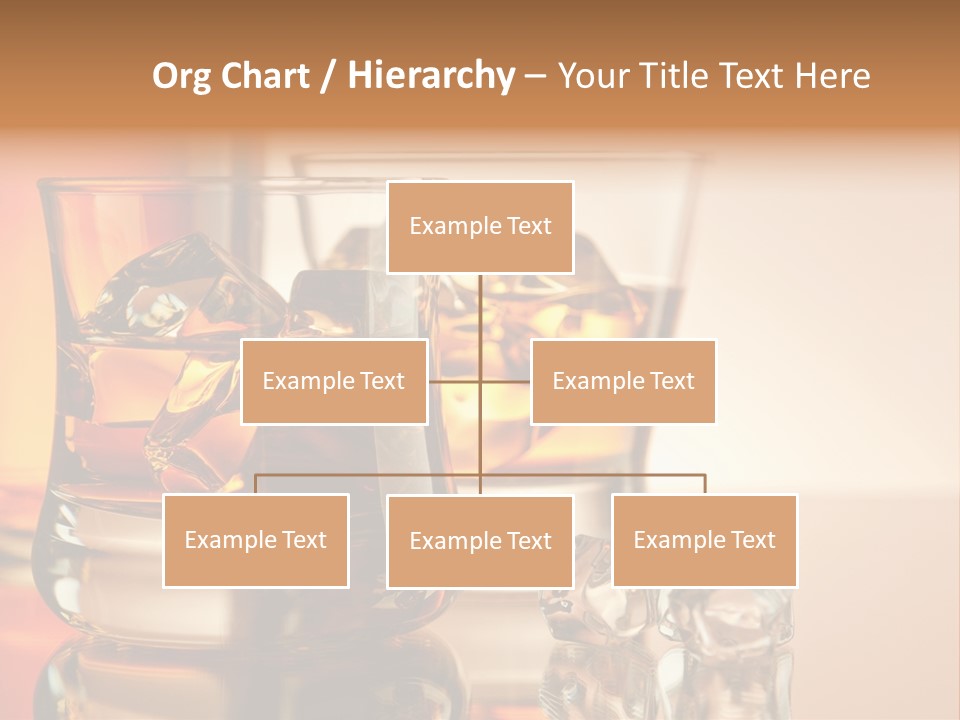 Background Tumbler Cube PowerPoint Template
