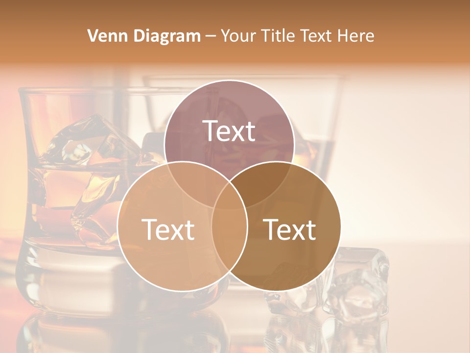 Background Tumbler Cube PowerPoint Template