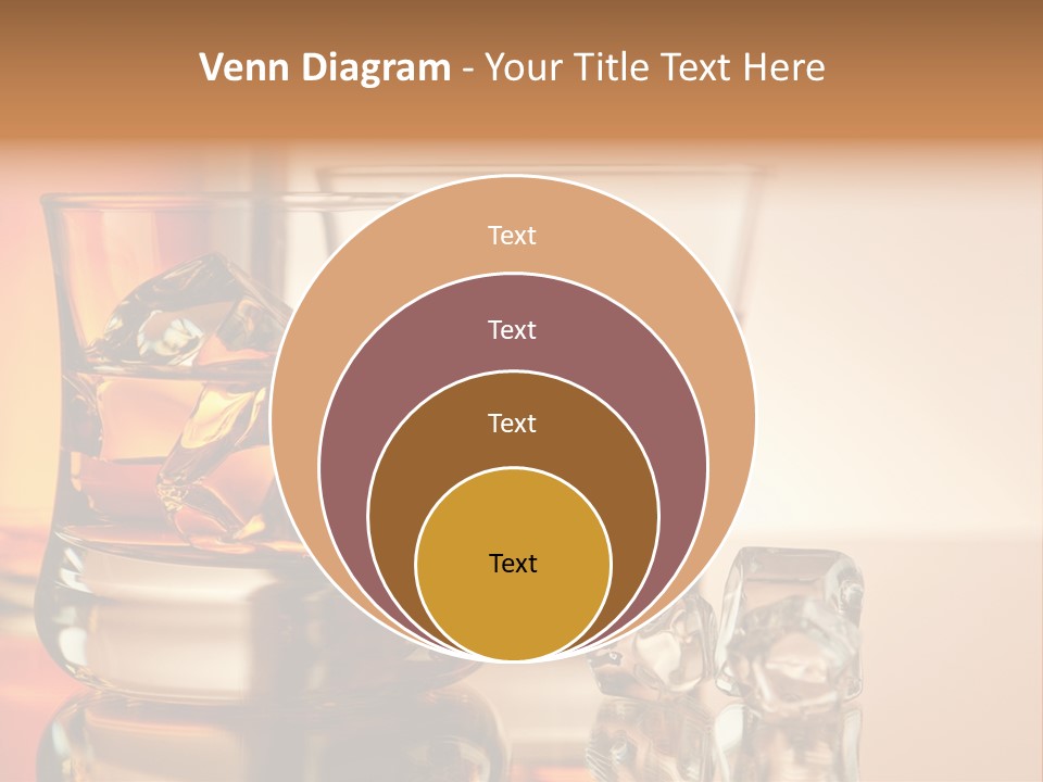 Background Tumbler Cube PowerPoint Template