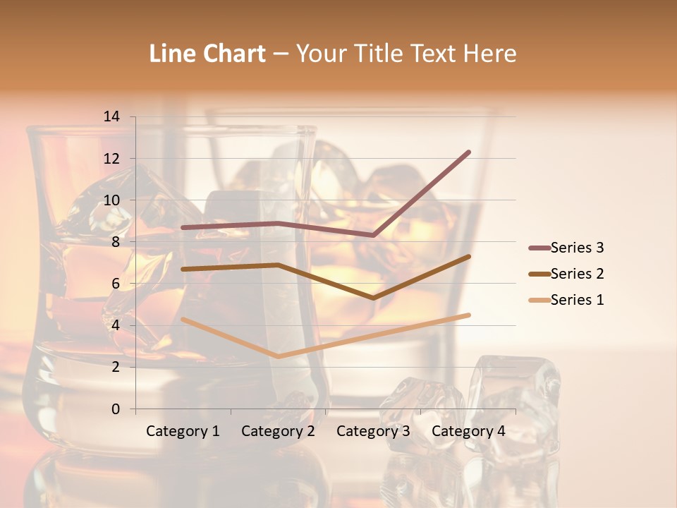 Background Tumbler Cube PowerPoint Template