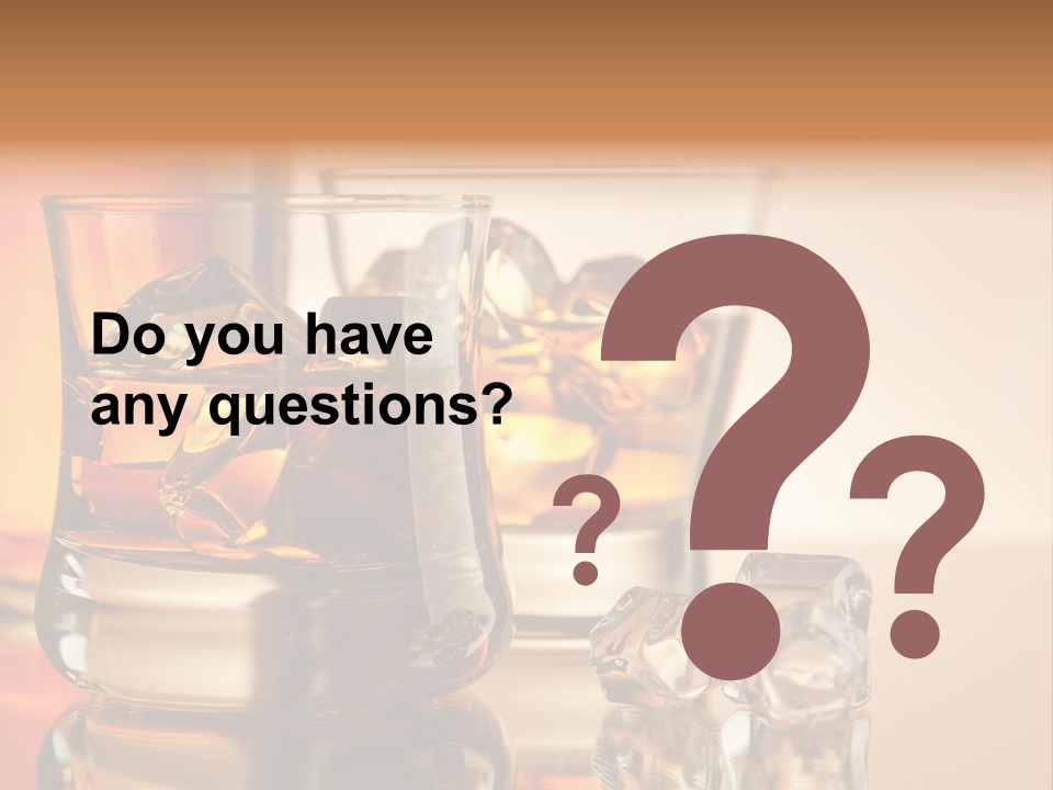 Background Tumbler Cube PowerPoint Template