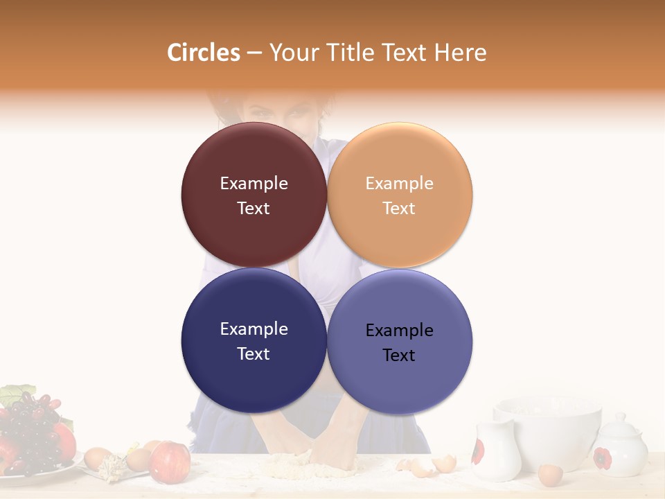 Kitchen Dough Sexual PowerPoint Template