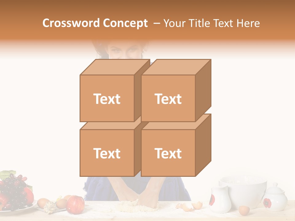 Kitchen Dough Sexual PowerPoint Template