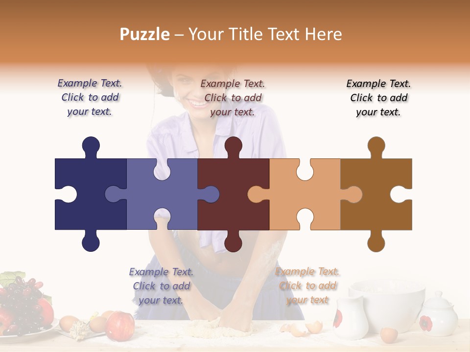 Kitchen Dough Sexual PowerPoint Template