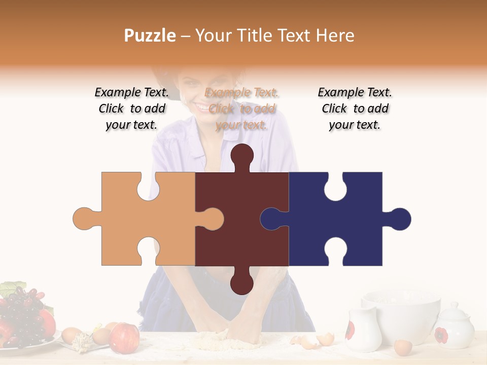 Kitchen Dough Sexual PowerPoint Template