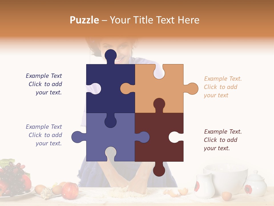 Kitchen Dough Sexual PowerPoint Template