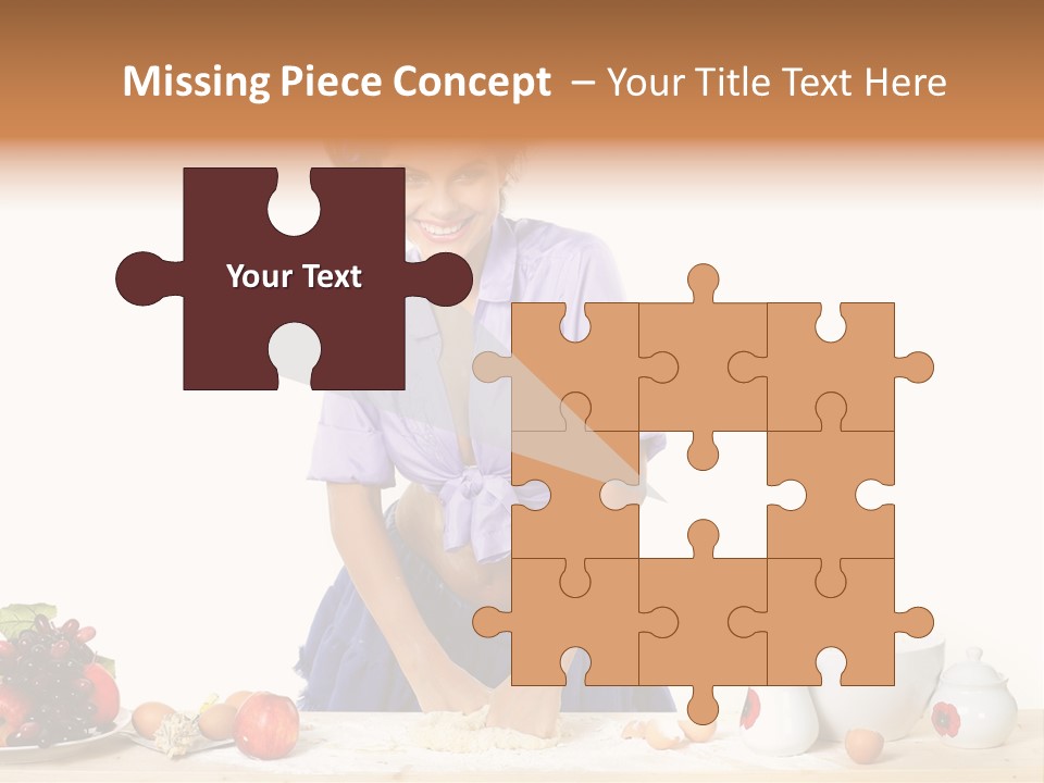 Kitchen Dough Sexual PowerPoint Template