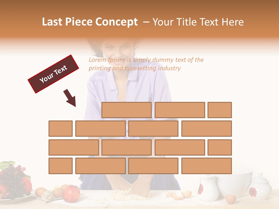 Kitchen Dough Sexual PowerPoint Template