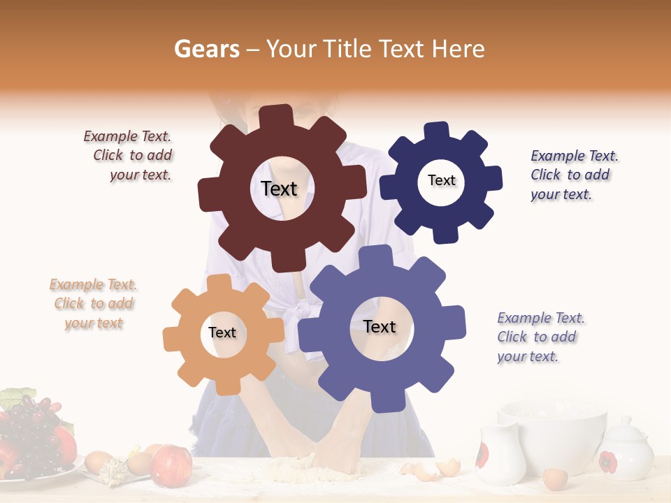 Kitchen Dough Sexual PowerPoint Template