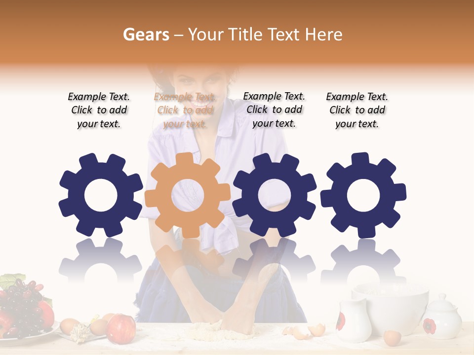 Kitchen Dough Sexual PowerPoint Template