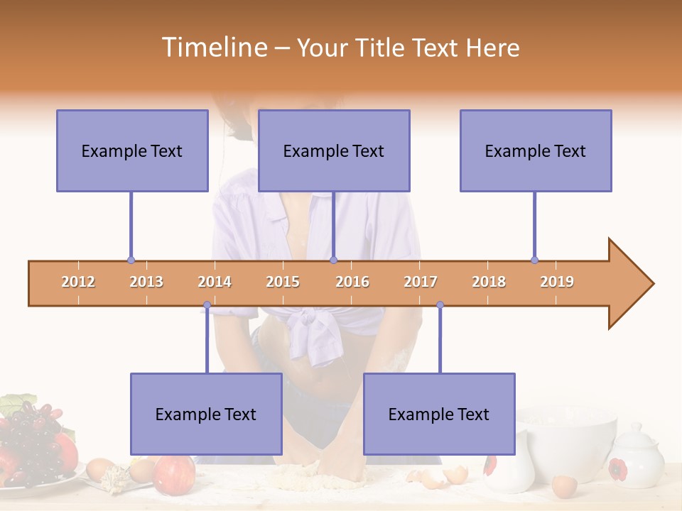 Kitchen Dough Sexual PowerPoint Template