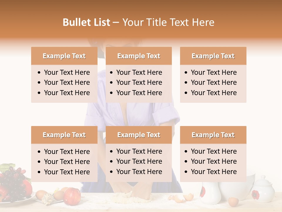 Kitchen Dough Sexual PowerPoint Template