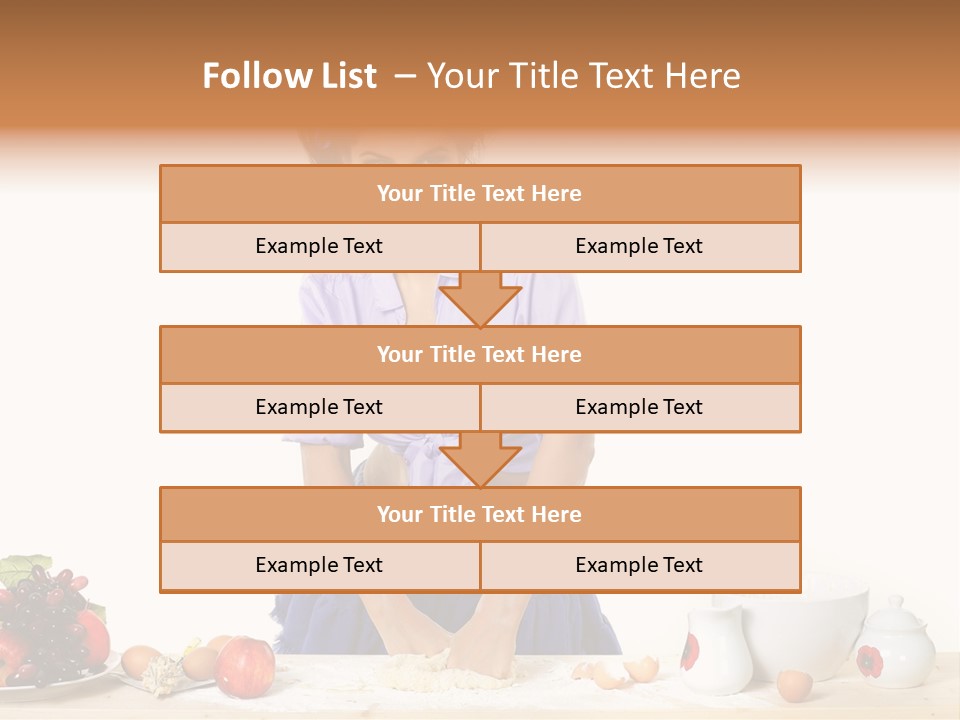 Kitchen Dough Sexual PowerPoint Template
