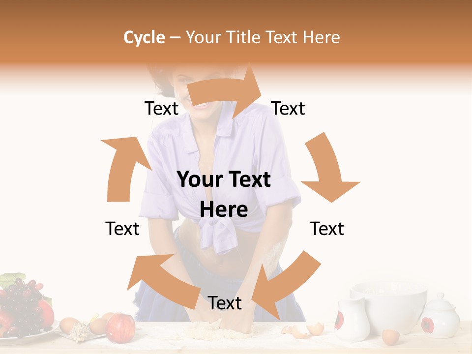 Kitchen Dough Sexual PowerPoint Template