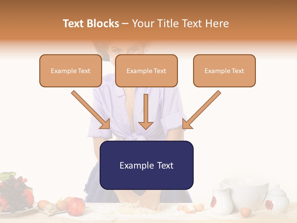 Kitchen Dough Sexual PowerPoint Template
