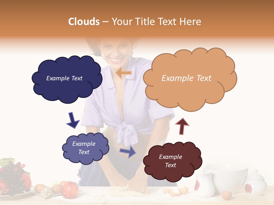 Kitchen Dough Sexual PowerPoint Template