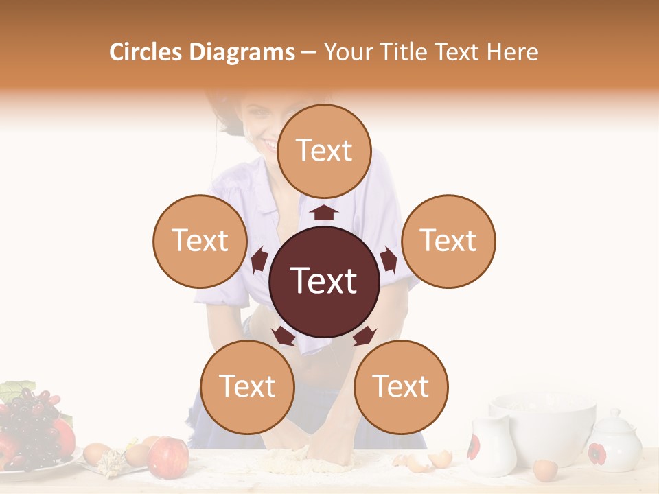 Kitchen Dough Sexual PowerPoint Template