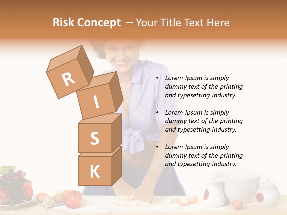 Kitchen Dough Sexual PowerPoint Template