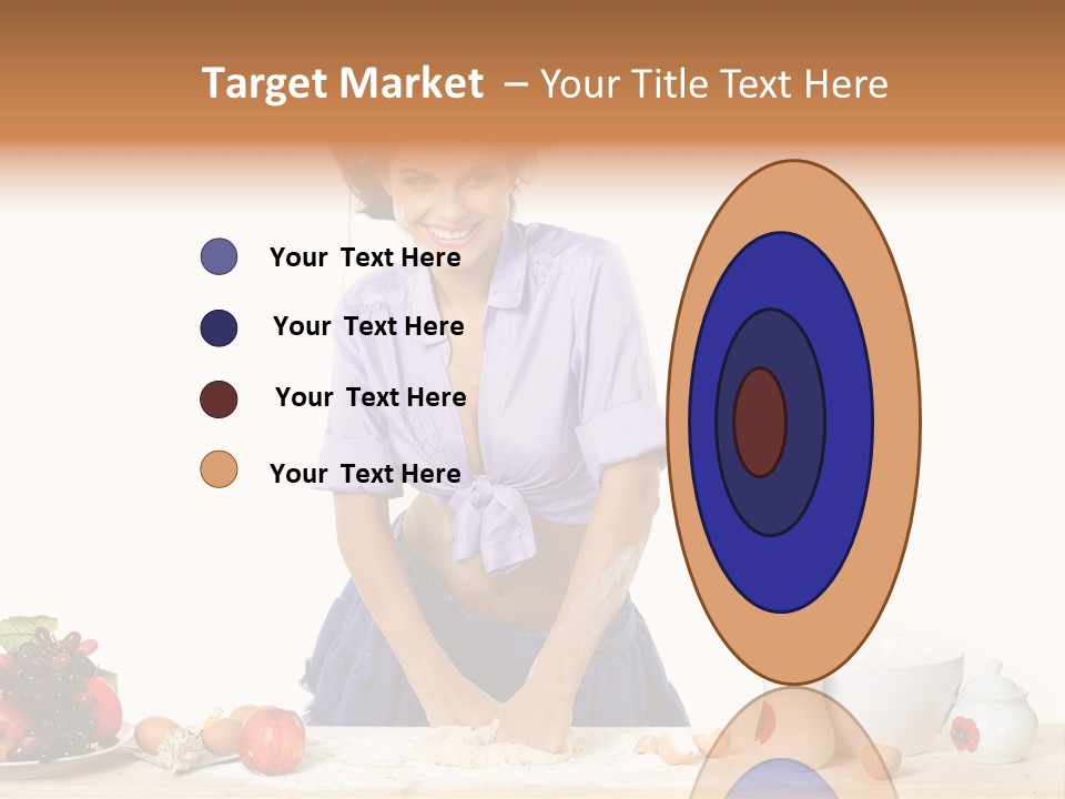 Kitchen Dough Sexual PowerPoint Template