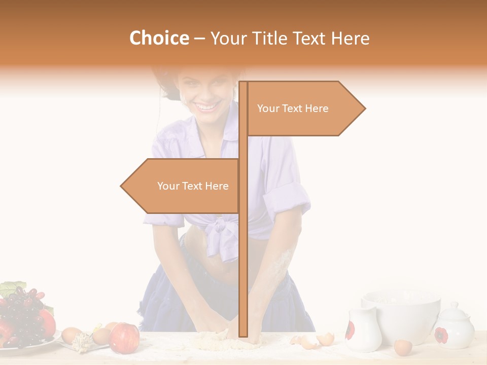 Kitchen Dough Sexual PowerPoint Template