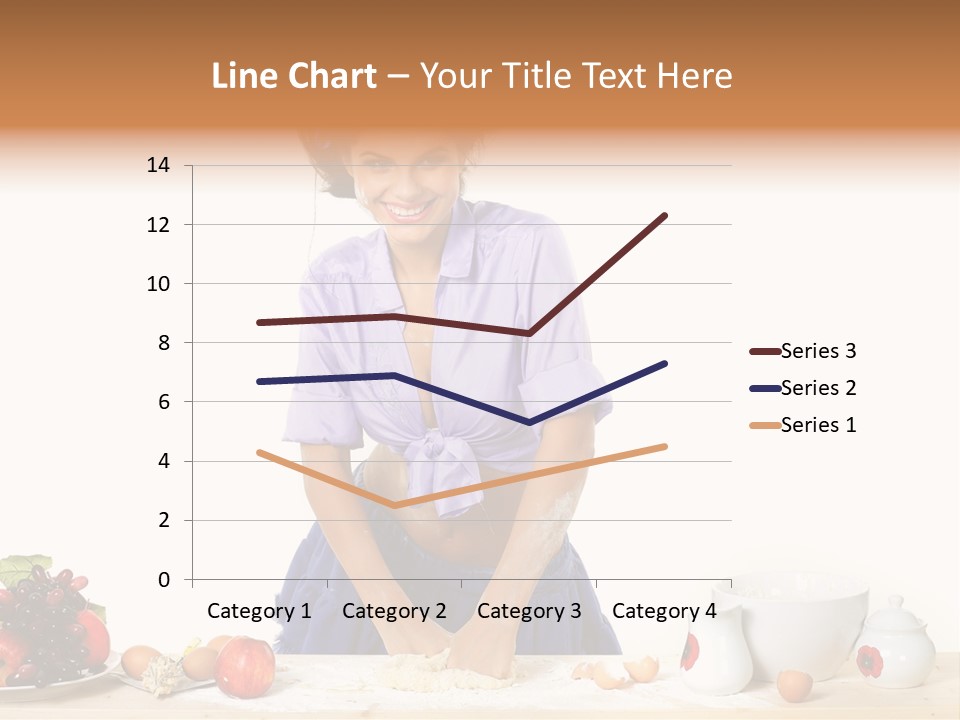 Kitchen Dough Sexual PowerPoint Template