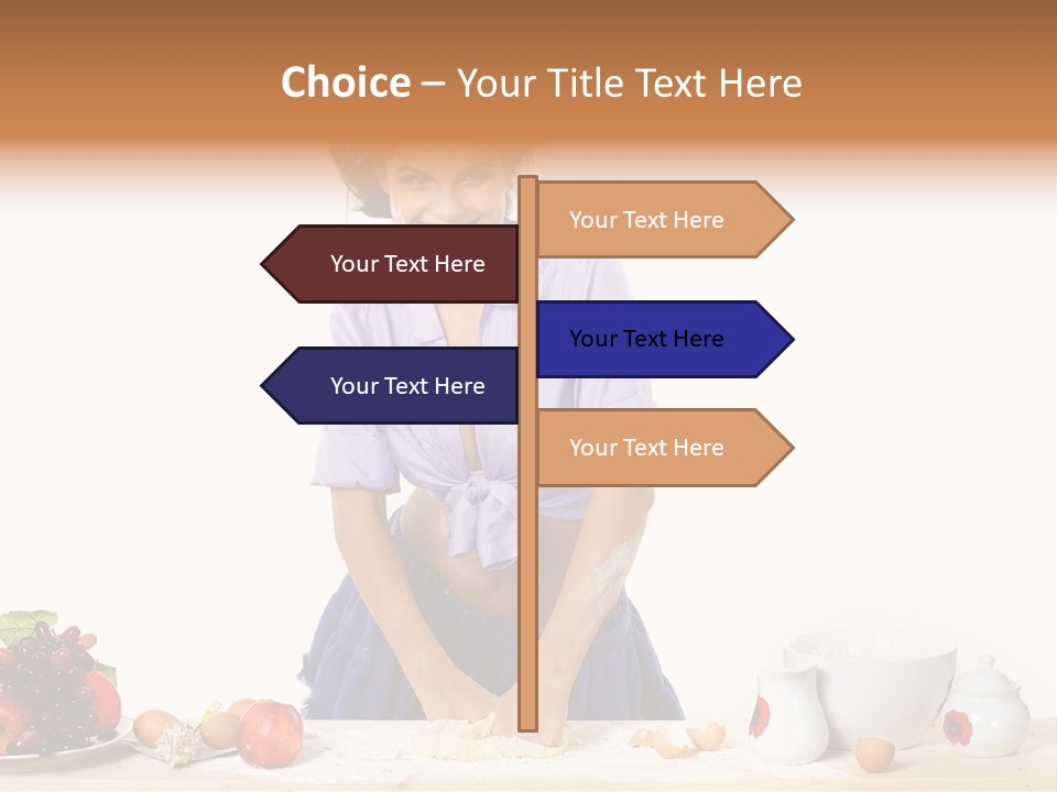 Kitchen Dough Sexual PowerPoint Template