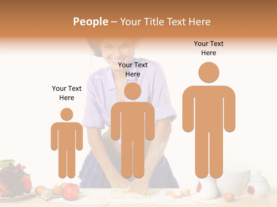 Kitchen Dough Sexual PowerPoint Template