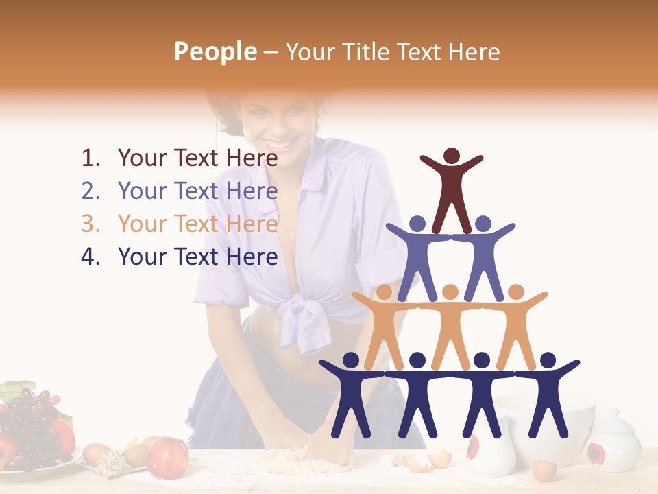 Kitchen Dough Sexual PowerPoint Template