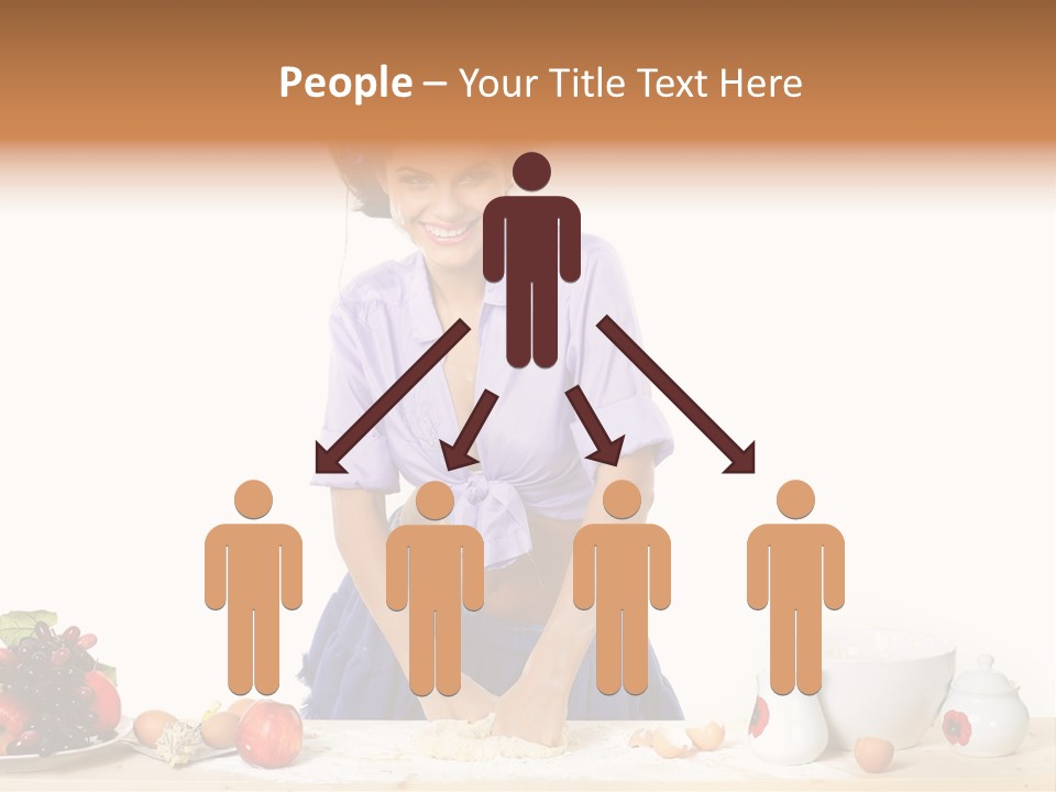 Kitchen Dough Sexual PowerPoint Template