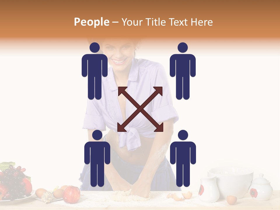 Kitchen Dough Sexual PowerPoint Template