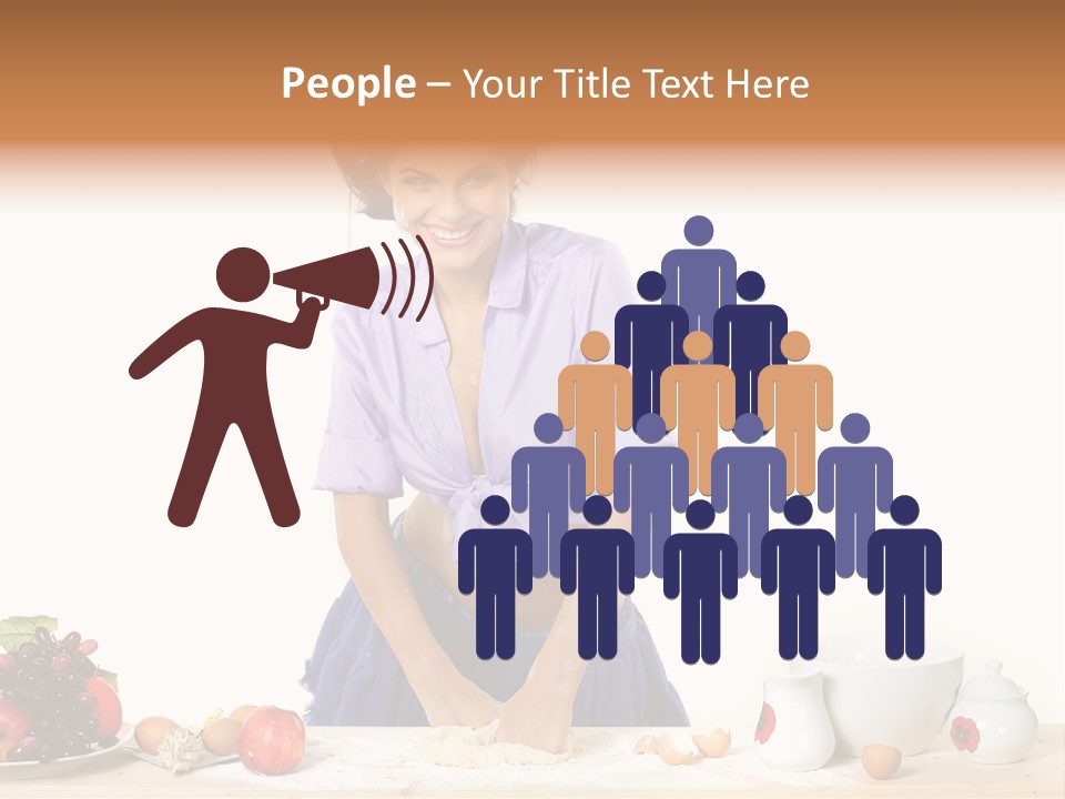 Kitchen Dough Sexual PowerPoint Template