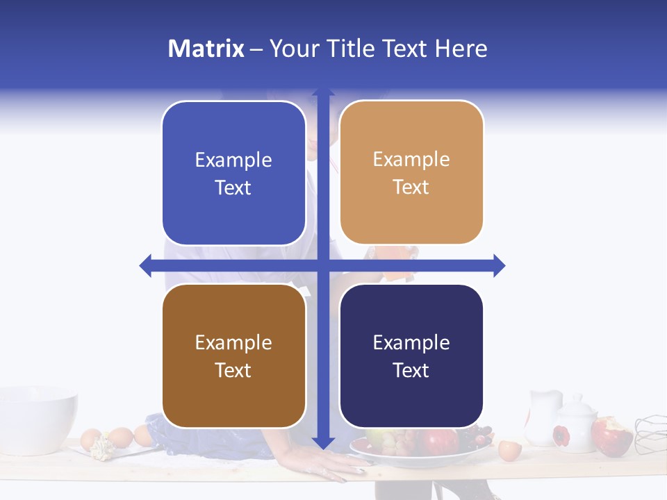 Kitchen Meal Bowl PowerPoint Template
