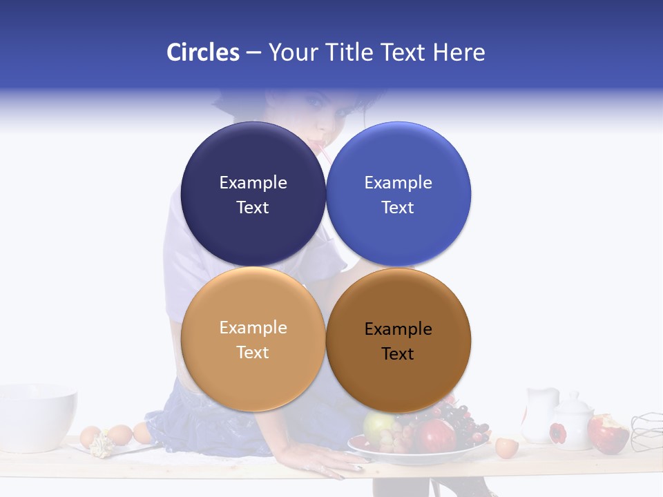 Kitchen Meal Bowl PowerPoint Template