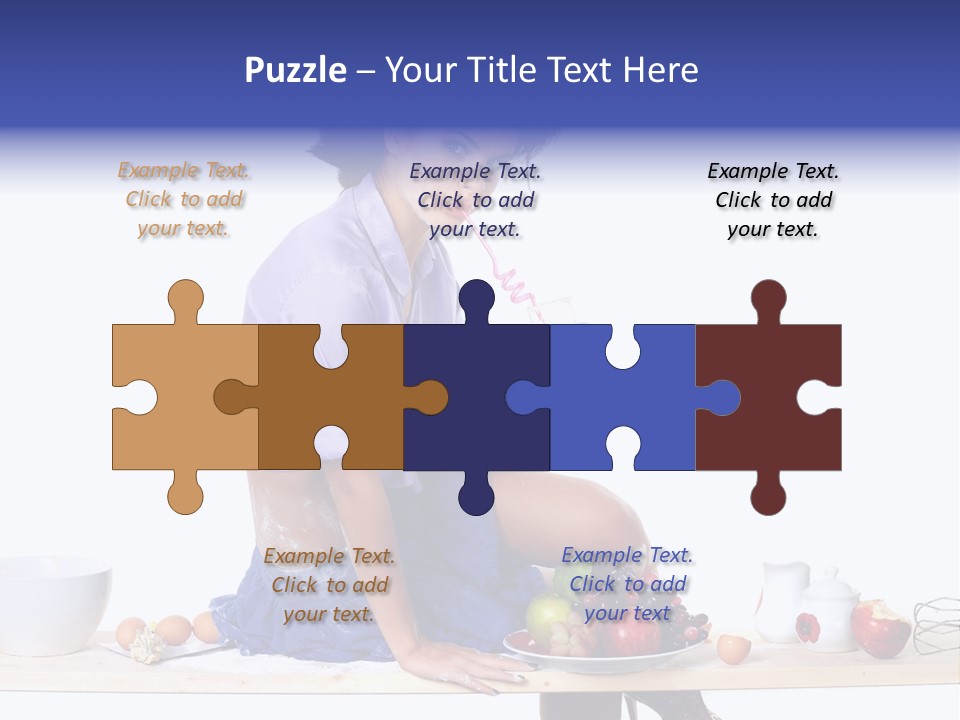 Kitchen Meal Bowl PowerPoint Template