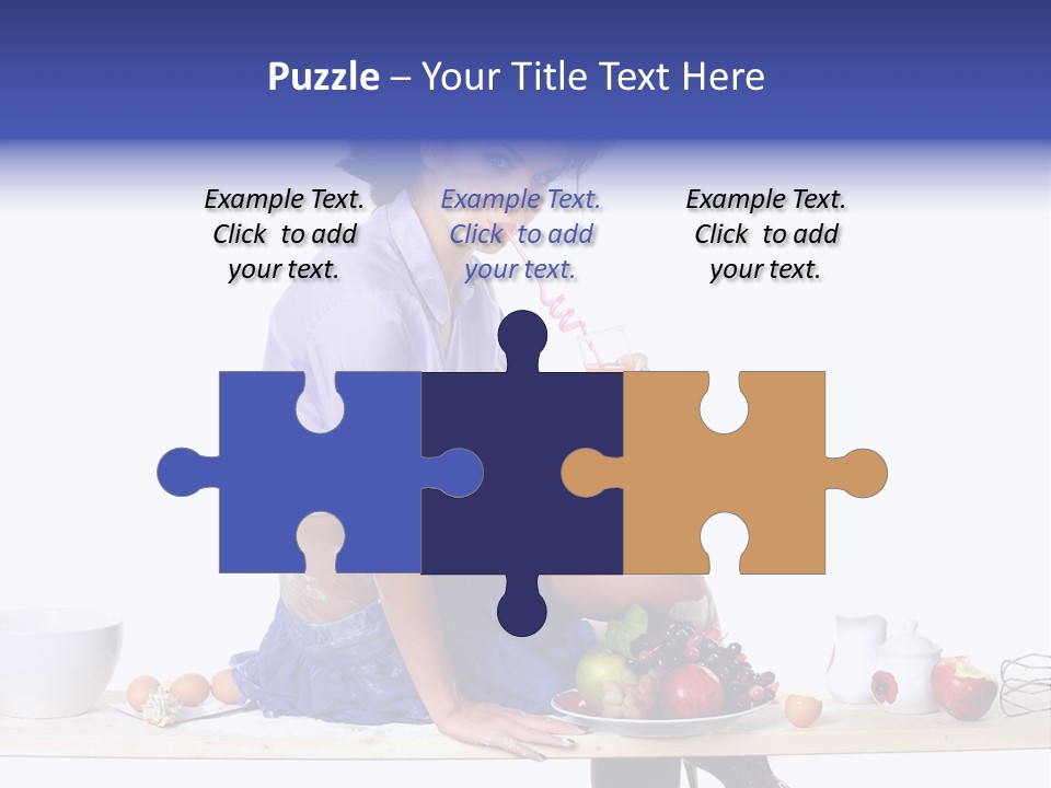 Kitchen Meal Bowl PowerPoint Template