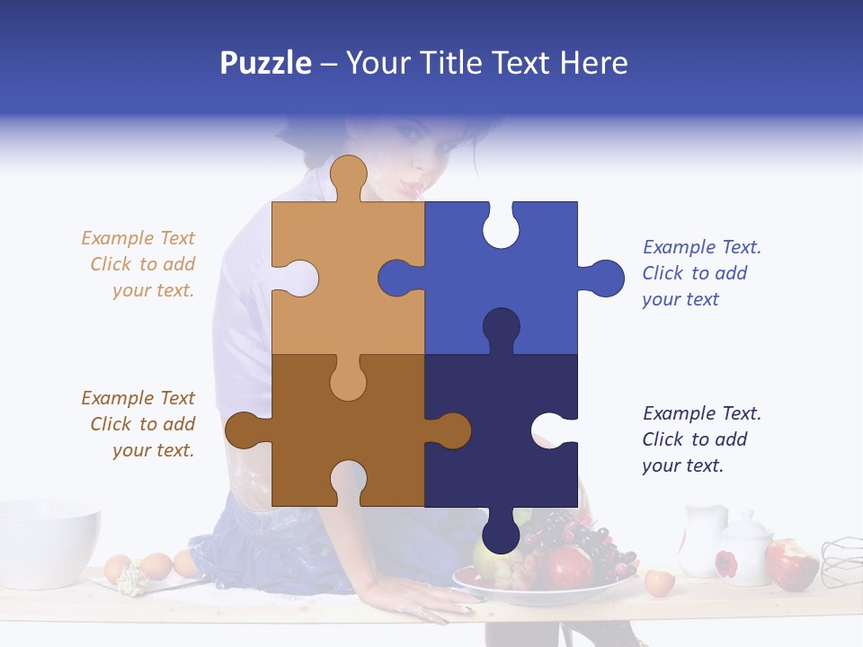 Kitchen Meal Bowl PowerPoint Template