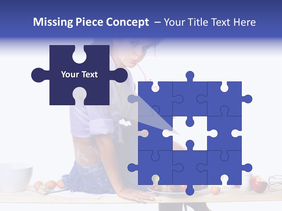 Kitchen Meal Bowl PowerPoint Template