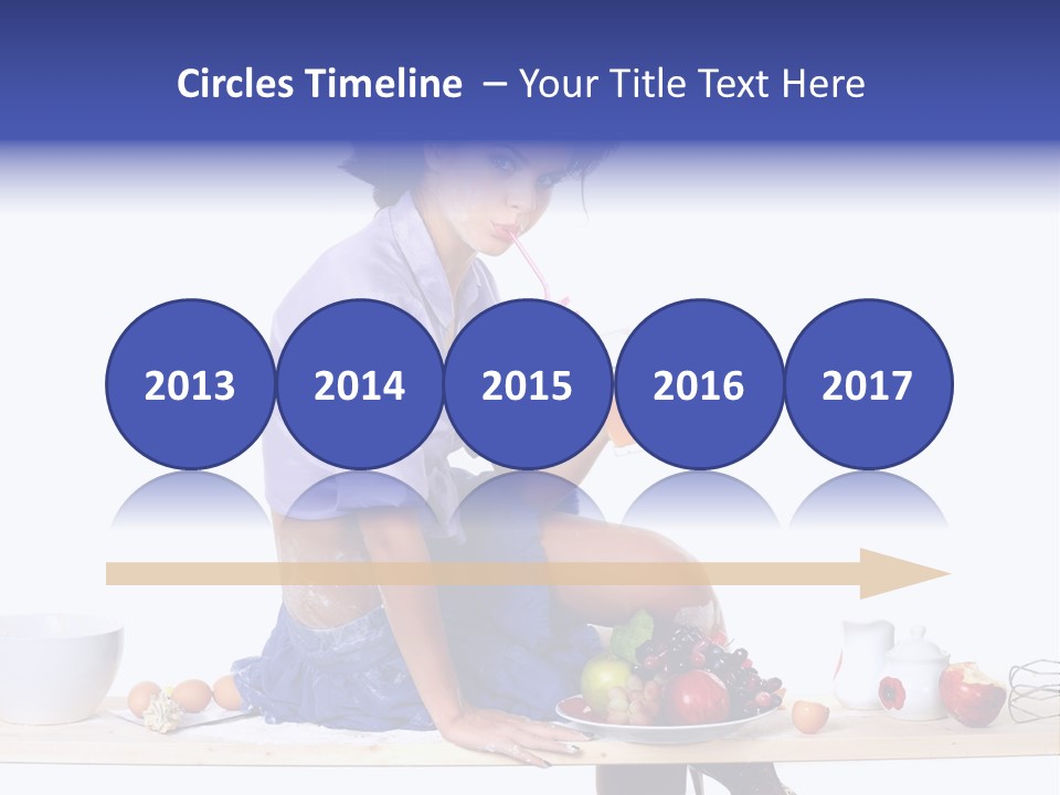 Kitchen Meal Bowl PowerPoint Template