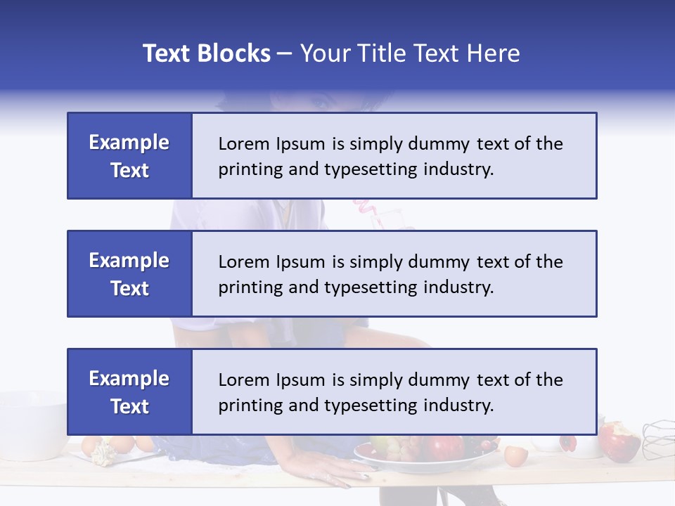 Kitchen Meal Bowl PowerPoint Template