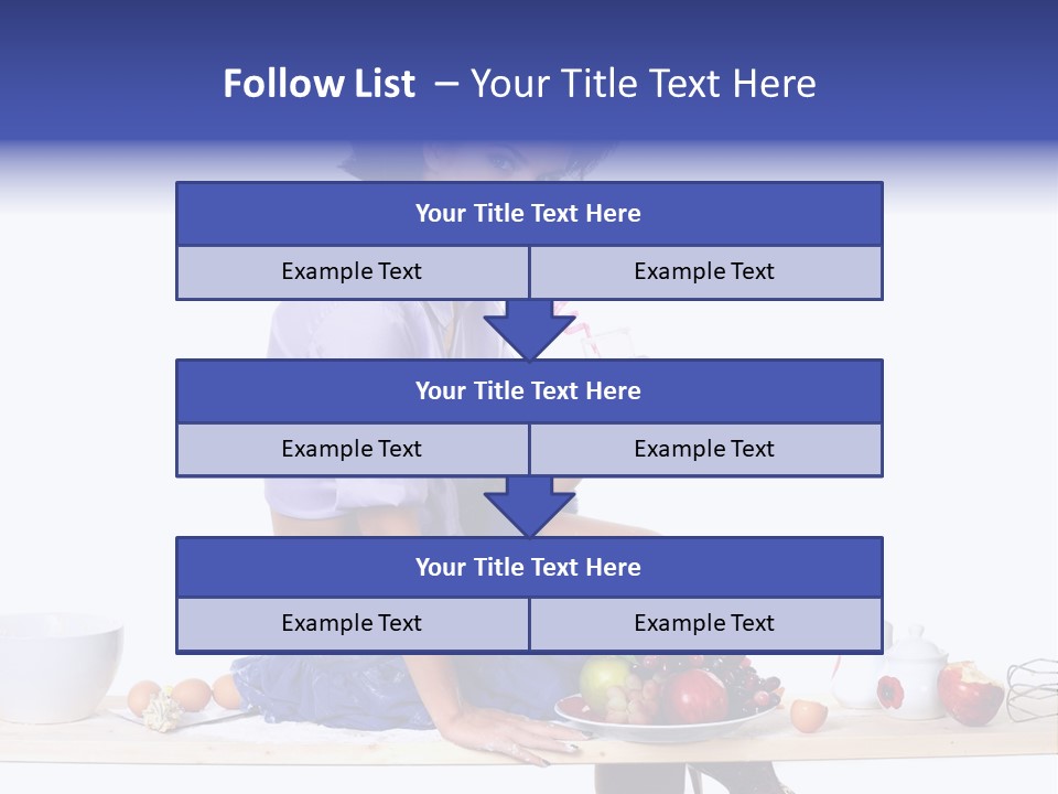 Kitchen Meal Bowl PowerPoint Template
