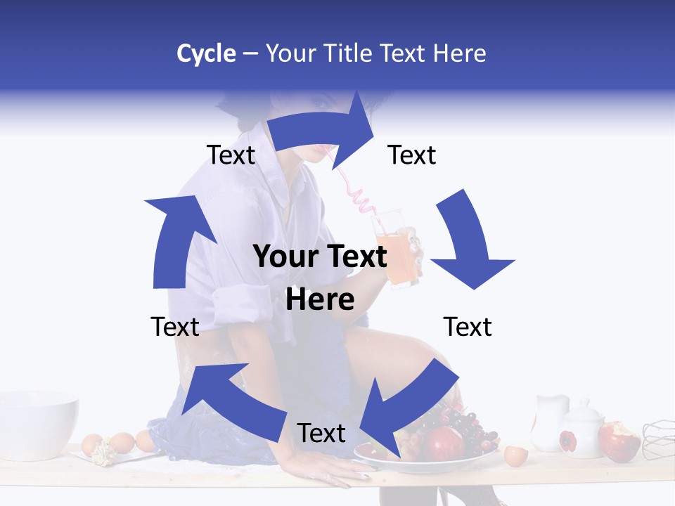 Kitchen Meal Bowl PowerPoint Template
