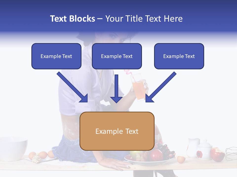 Kitchen Meal Bowl PowerPoint Template