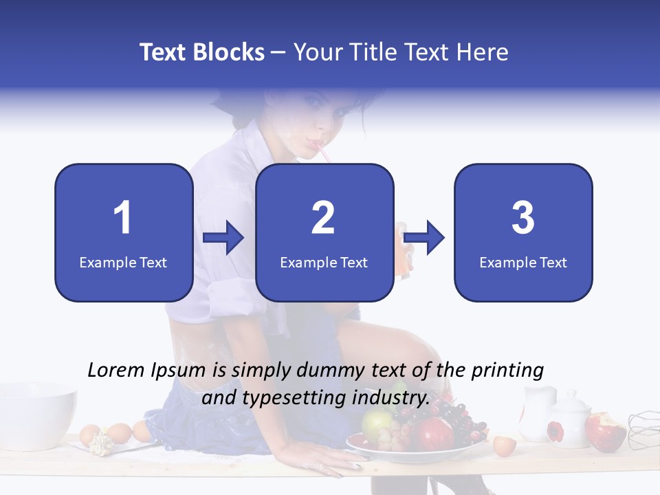 Kitchen Meal Bowl PowerPoint Template