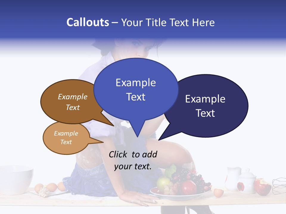 Kitchen Meal Bowl PowerPoint Template