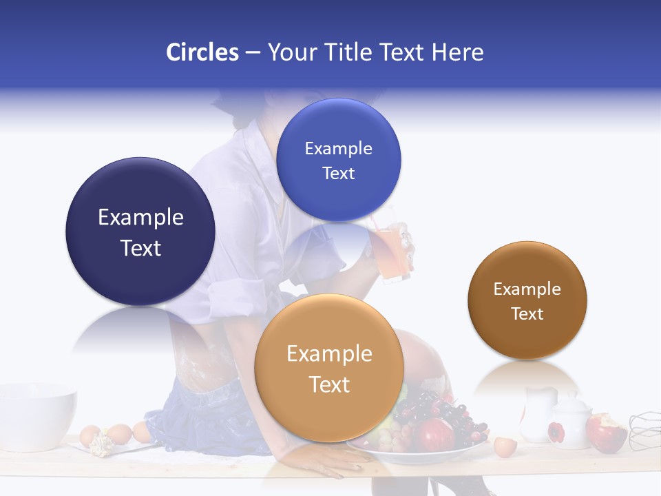 Kitchen Meal Bowl PowerPoint Template