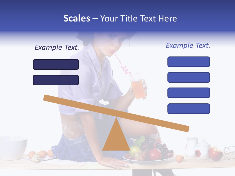 Kitchen Meal Bowl PowerPoint Template