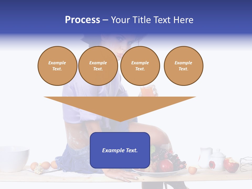 Kitchen Meal Bowl PowerPoint Template