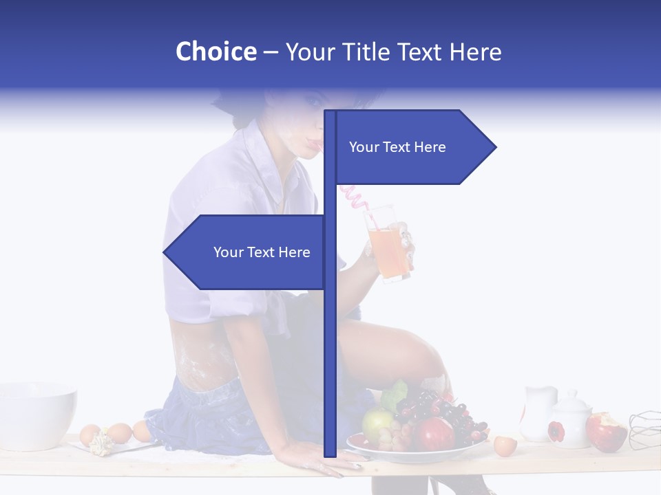 Kitchen Meal Bowl PowerPoint Template