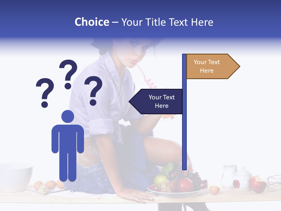 Kitchen Meal Bowl PowerPoint Template